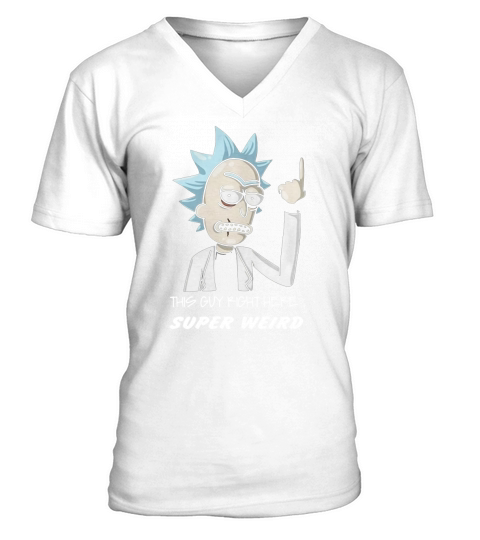 This guy right here super weird V-Neck T-shirt