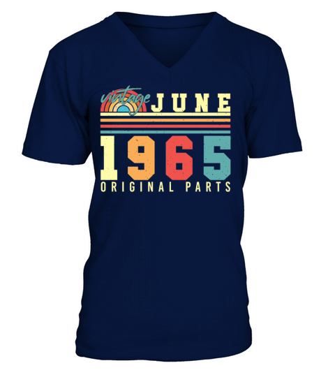 Vintage 1965 June V-Neck T-shirt