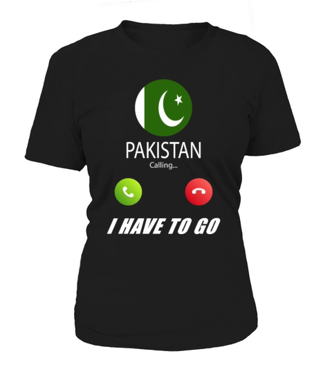 Pakistan is calling Is calling Flag Saying Women's T-Shirt