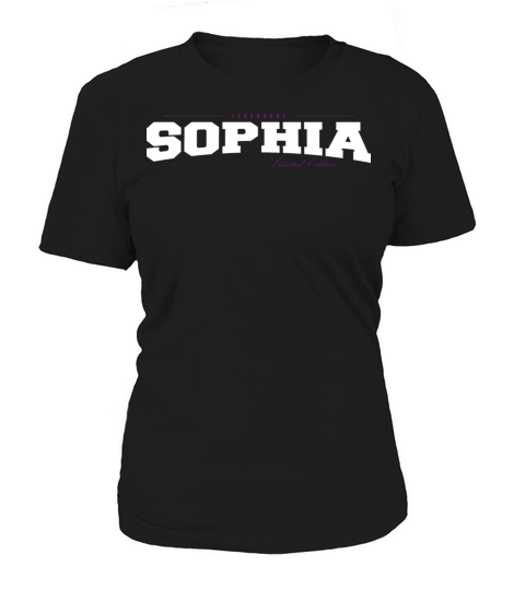 Sophia Name Limited Edition Funny Retro Vintage Women's T-Shirt