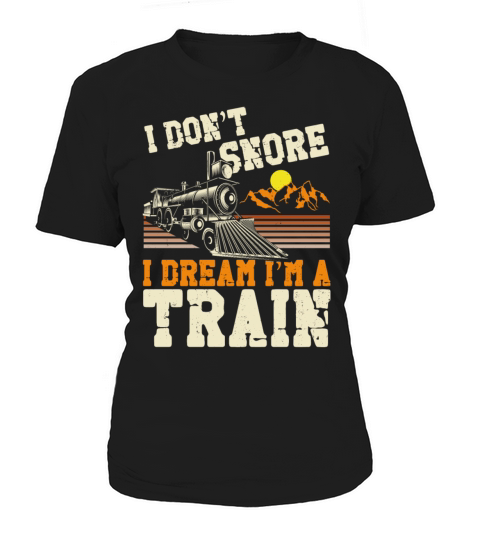 Steam Train Driver Trainspotting Women's T-Shirt