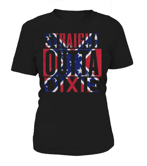 straight outta dixie Women's T-Shirt