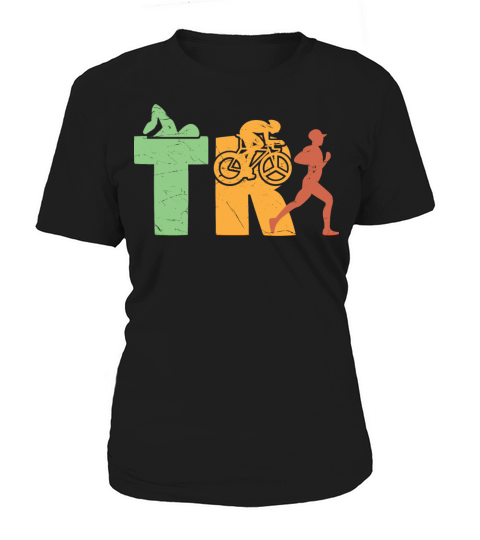 Vintage Triathlon Triathlete Women's T-Shirt