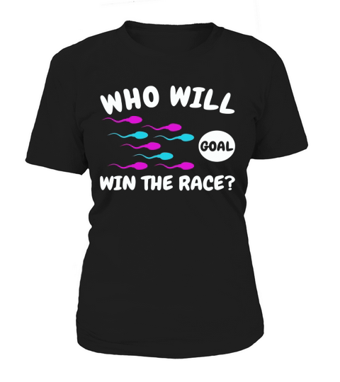 Who will win the race - gender reveal clothes apparel Women's T-Shirt