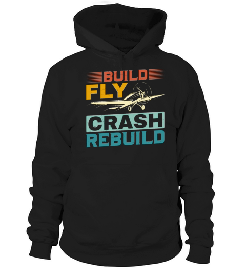 Airplane Men Boys RC Aircraft Pilot Hoodie Unisex