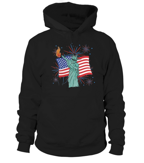 Dabbing 4th July Independence Day Hoodie Unisex