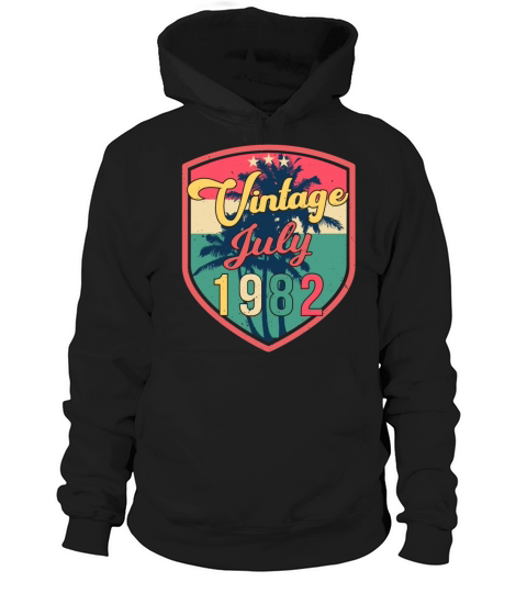 July 1982 40th Birthday Hoodie Unisex