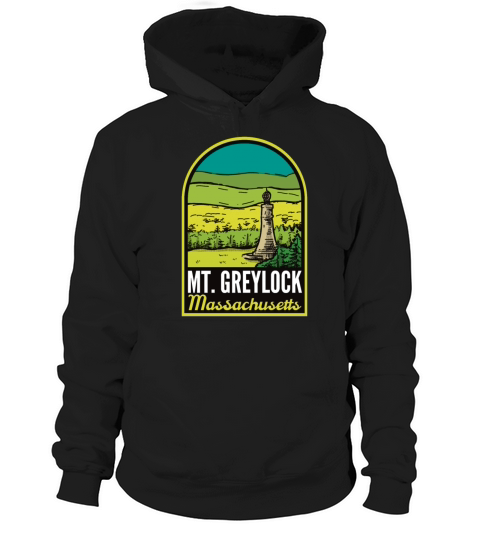 Mount Greylock Massachusetts Vintage Hoodie Unisex