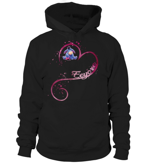 My Heart EEyore Hoodie Unisex
