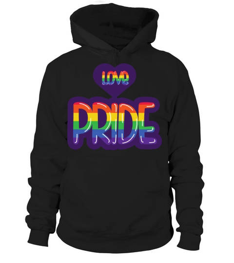 Pride LGBT love Hoodie Unisex
