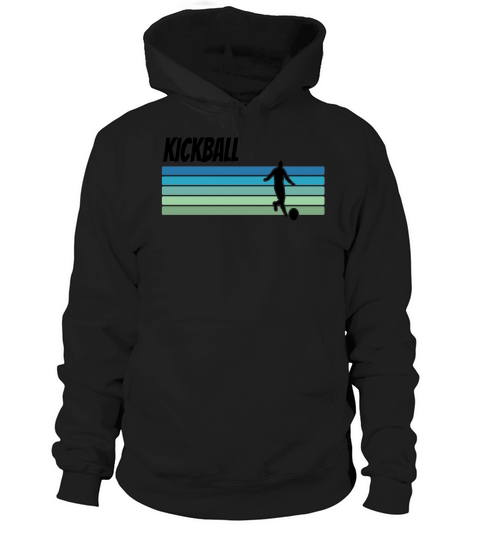 Retro Kickball Hoodie Unisex