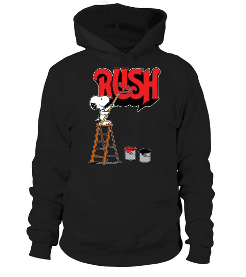Snoopy paint Rush Hoodie Unisex