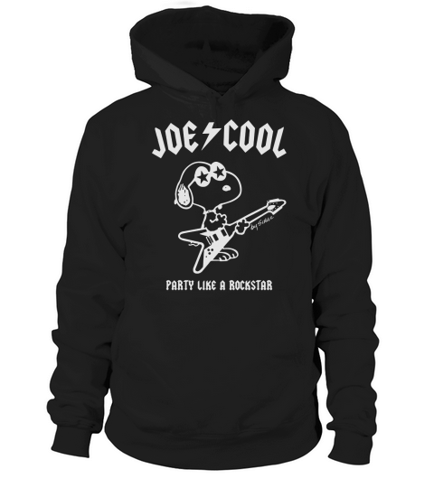 Snoopy Party Like A RockStar Hoodie Unisex