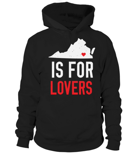 Throwback Vintage Virginia Lovers Hoodie Unisex