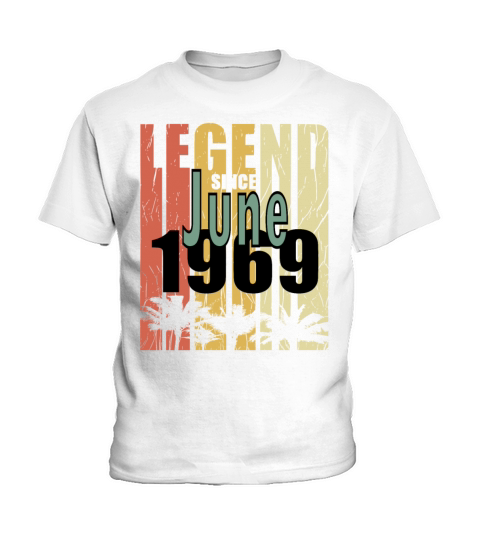 1969 vintage born in June gift Kids T-Shirt