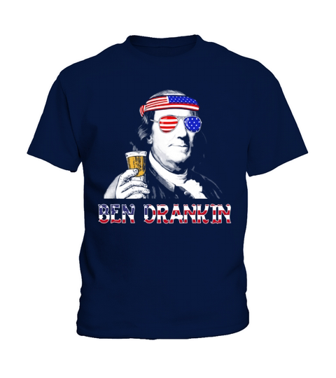 Ben Drankin 4th July Independence Day Kids T-Shirt