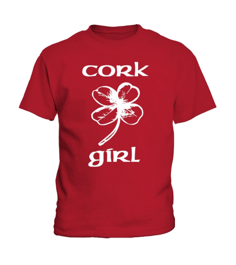 Cork Girl Irish For Women &amp;amp; Kids Black Youth Kids T-Shirt