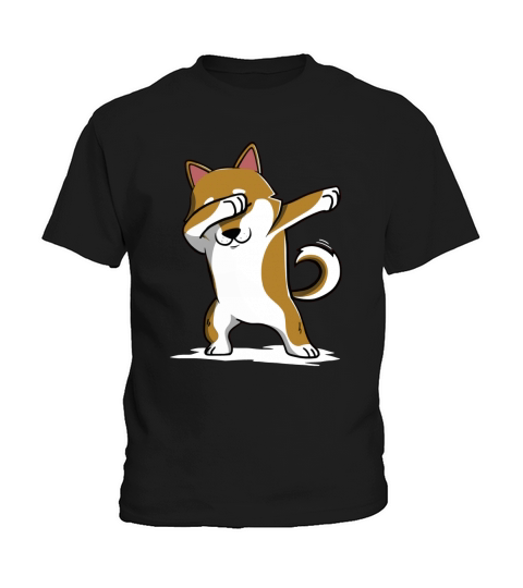 Funny Shiba Inu Dab Shirt Kids T-Shirt