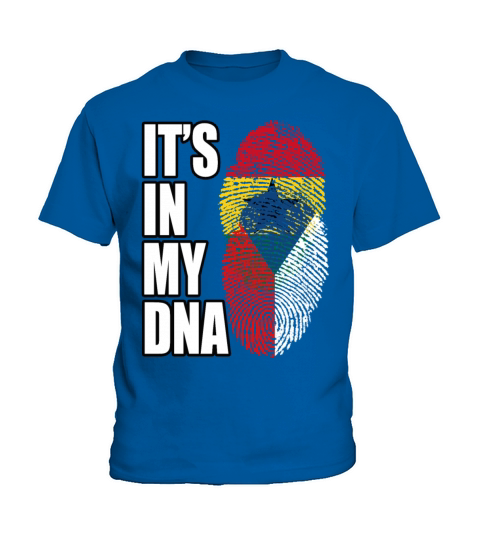 Ghanaian And Czech Mix Heritage DNA Flag Kids T-Shirt