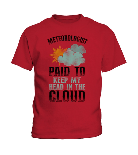 Meteorologist Weather Forecast Kids T-Shirt
