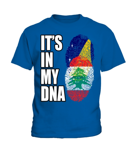 Tokelauan And Lebanese Mix Heritage DNA Flag Kids T-Shirt