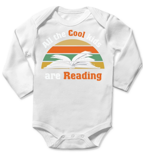 All the cool kids are reading vintage Long Sleeve Baby One-Piece