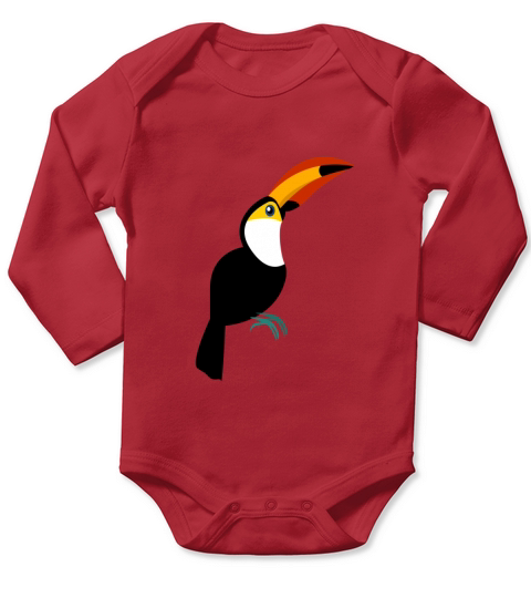 artboard birds 20 Long Sleeve Baby One-Piece