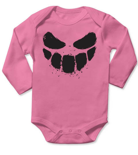 Halloween Party Scary Pumpkin Ghost Gifts Long Sleeve Baby One-Piece