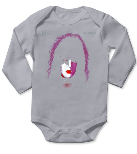 KISS  1978 Paul Stanley TShirt Long Sleeve Baby One-Piece