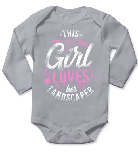 Landscaper Landscaping Landscape Long Sleeve Baby One-Piece
