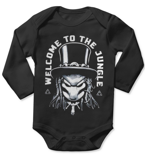 Predator welcome to the jungle Long Sleeve Baby One-Piece