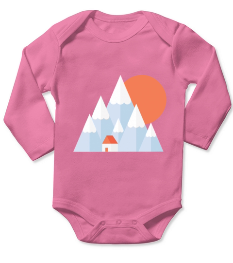 Snow Valley Long Sleeve Baby One-Piece