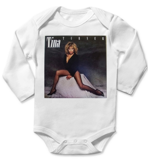 TINA TURNER PRIVATE DANCER Long Sleeve Baby One-Piece