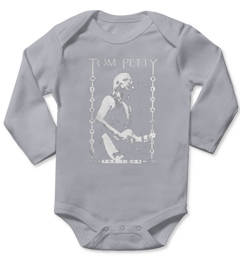 Tom Petty RIP Long Sleeve Baby One-Piece
