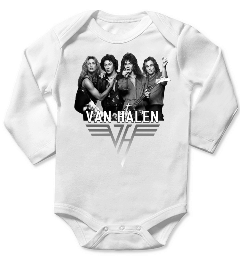 Van Halen Women And Children Long Sleeve Baby One-Piece