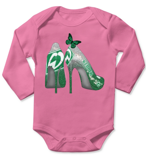 Werder Bremen Long Sleeve Baby One-Piece