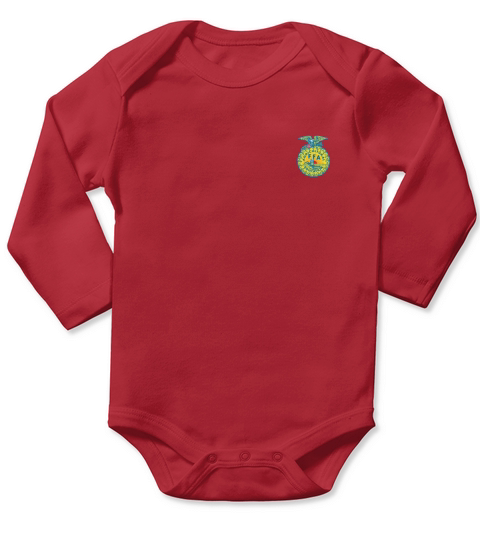YOU KNOW YOU ARE FFA MEMBER WHEN Long Sleeve Baby One-Piece