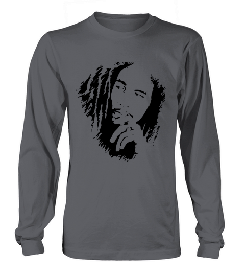 Bob Marley Mens Reggae Jamaica Long sleeved Unisex