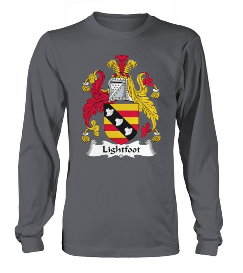Lightfoot Family Crest British Family Crests - Unisex Long Sleeve Long sleeved Unisex
