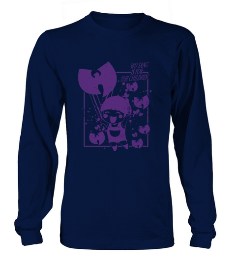 wutang is for the children dark purple Long sleeved Unisex