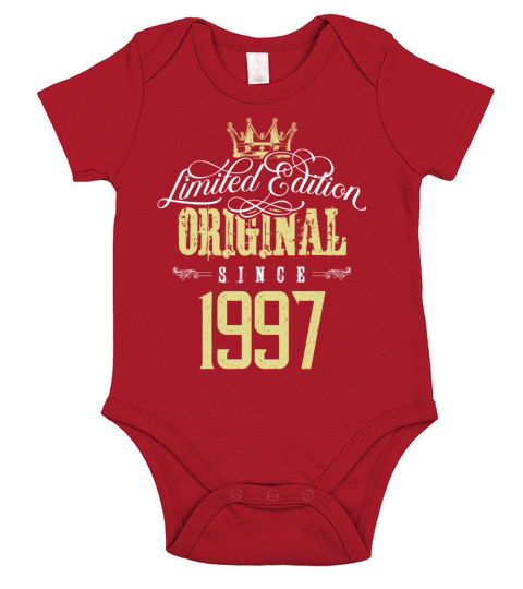 1997 limited edition Short Sleeve Baby One-Piece