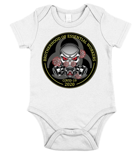 Brotherhood of essential workers Short Sleeve Baby One-Piece