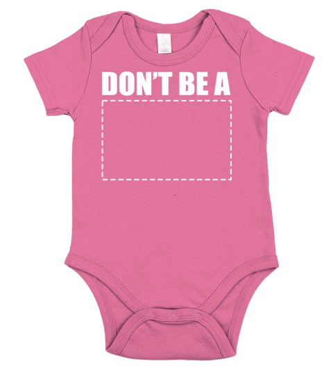 Dont Be A Square Short Sleeve Baby One-Piece