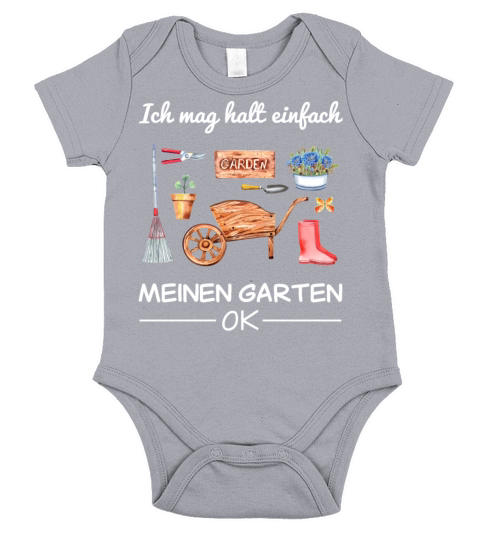 Garden Gardener Hobby Gardener Saying Gift Short Sleeve Baby One-Piece