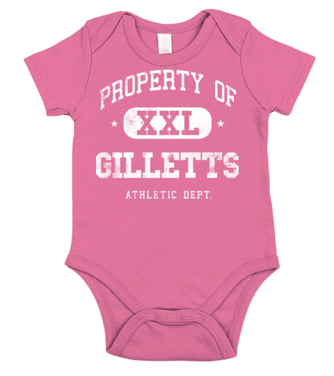 Gilletts XXL Property of Athletic Department Short Sleeve Baby One-Piece