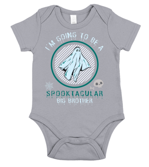 I m Going To Be A Spooktacular Big Brother Short Sleeve Baby One-Piece