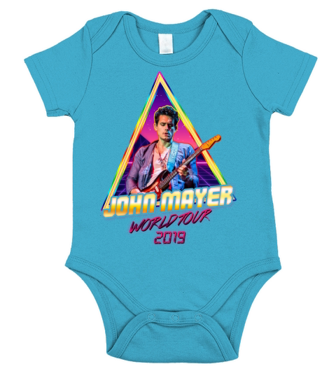 John Mayer World Tour 2019 Short Sleeve Baby One-Piece