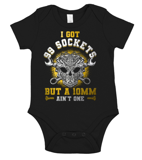 Mechanic Quote Garage Gift for Mechanic Short Sleeve Baby One-Piece