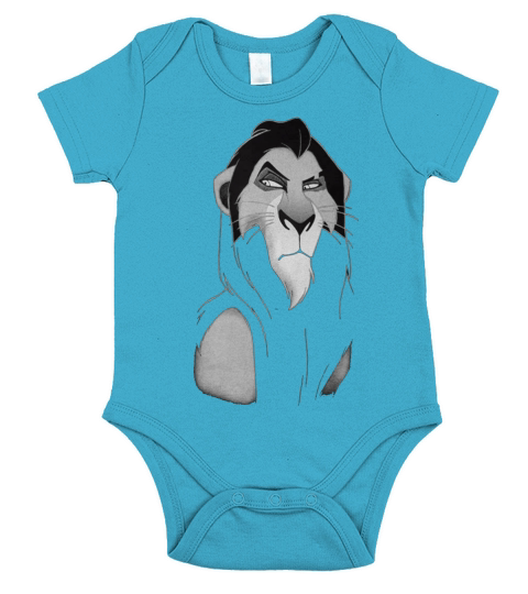 Scar le lion Short Sleeve Baby One-Piece