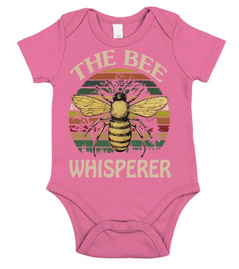 The Bee Whisperer vintage sunset shirt Short Sleeve Baby One-Piece